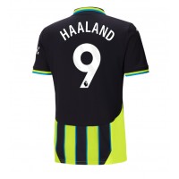 Dres Manchester City Erling Haaland #9 Gostujuci 2024-25 Kratak Rukav